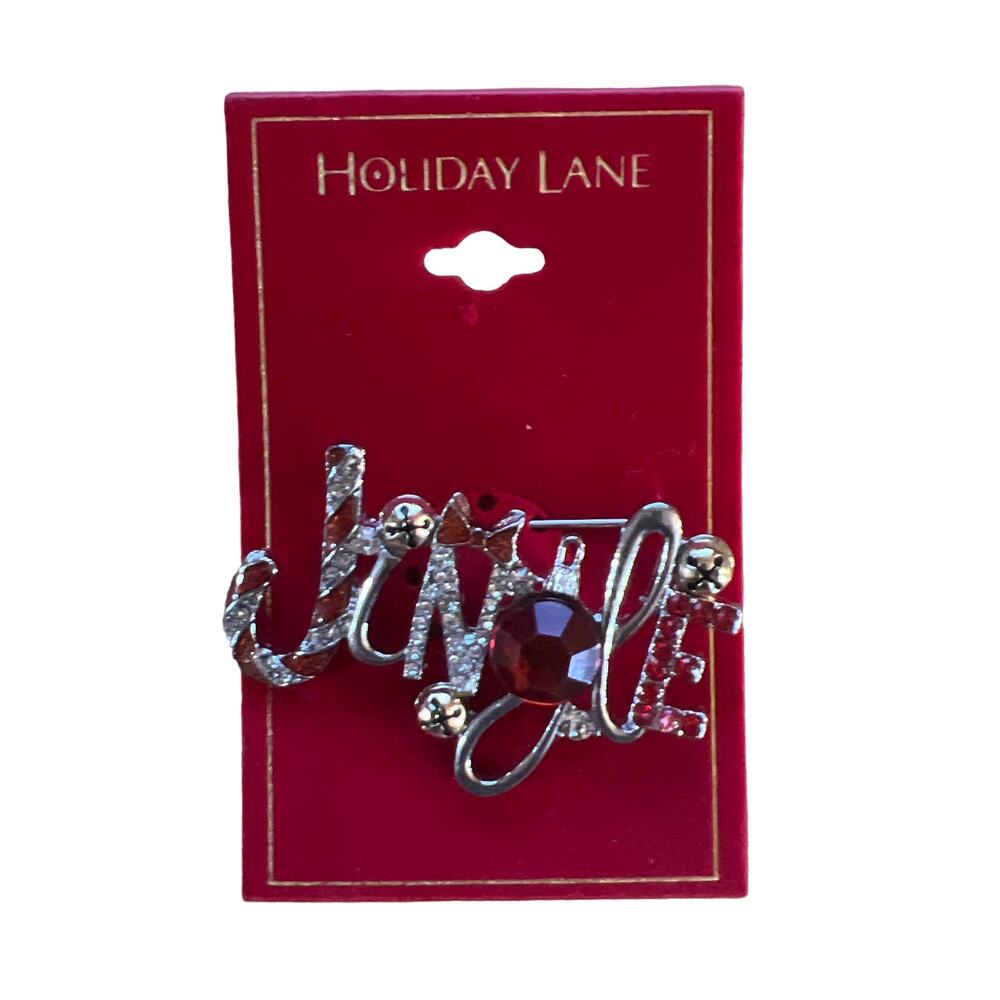 Holiday Lane Jingle Pin NWT